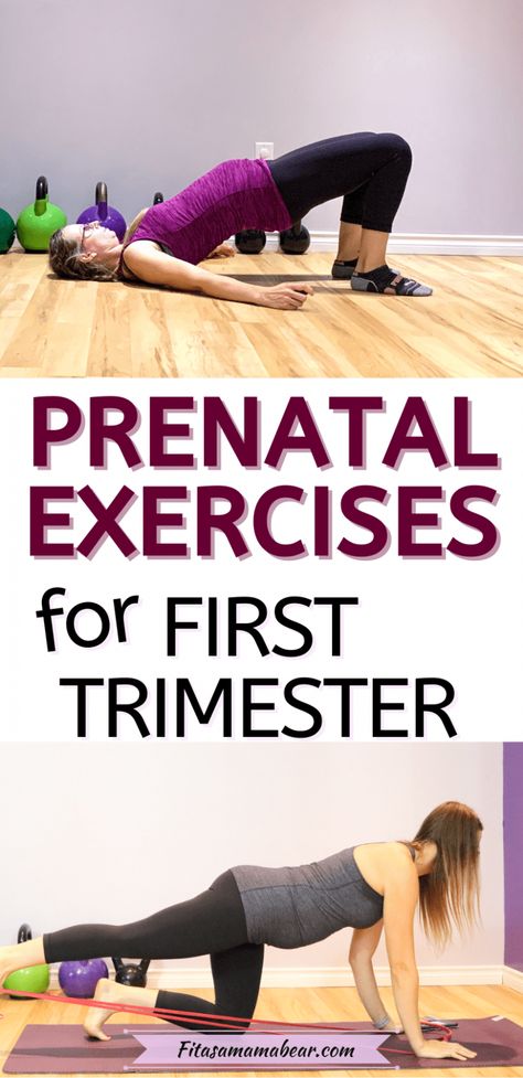 Pregnancy Exercise First Trimester, Best Pregnancy Workouts, First Trimester Workout, Postpartum Workouts, Pregnancy Workout Plan, Exercise For Pregnant Women, Pregnancy Safe Workouts, Pregnancy First Trimester, Pregnancy Workouts