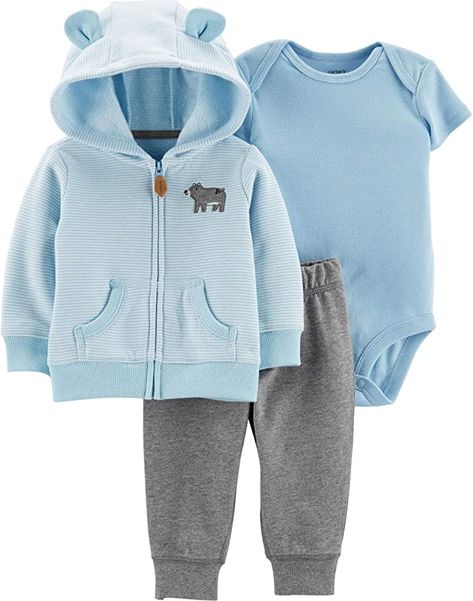 Carters Size Chart, Snap Pants, Animal Hoodie, Carters Baby Boys, Hoodie Set, Carters Baby, Boys Set, Baby Sweaters, Baby Outfits