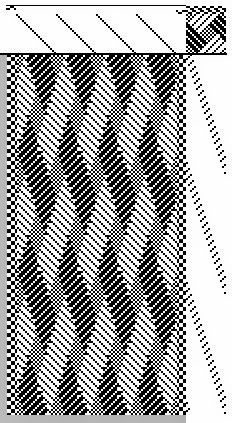 16 Shaft Weaving Drafts, Painted Warp, Weaving Patterns Design, Basket Weaving Diy, Rigid Heddle Weaving, Dobby Weave, Weaving Drafts, Weaving Designs, Pola Kristik