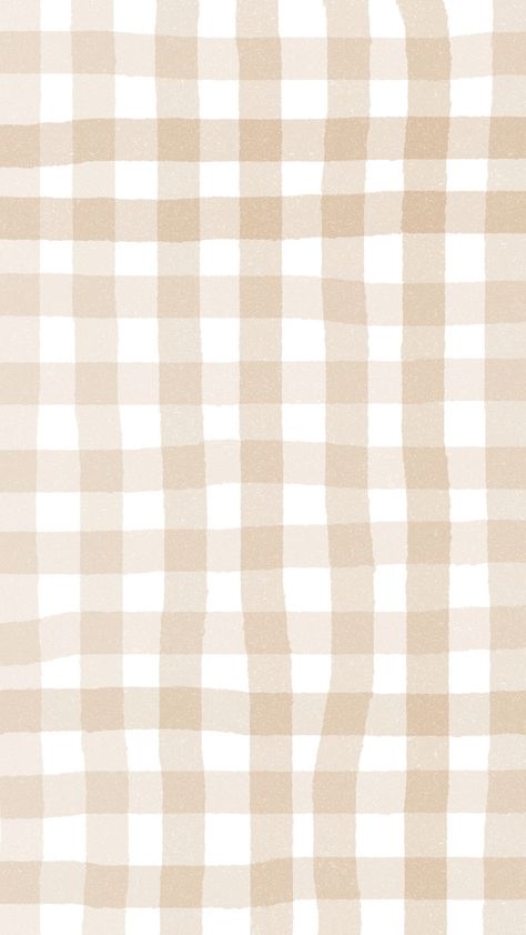 Checker Wallpaper, Cute Home Screen Wallpaper, Cute Home Screens, Plaid Wallpaper, Cute Fall Wallpaper, Iphone Wallpaper Fall, Neutral Wallpaper, Scrapbook Background, Beige Wallpaper