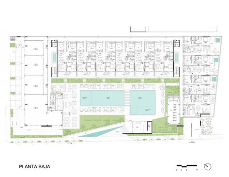 Hotel Zoning, Small Hotel Floor Plan, Hotel Project Architecture, Agro Tourism, Hotel Room Design Plan, Magical Village, Thermal Hotel, Hotel Design Architecture, Boutique Hotels Design