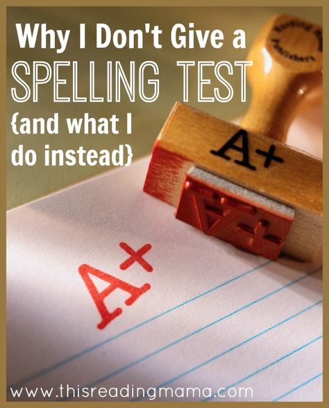 THREE Reasons Why I Don't Give a Spelling Test and EIGHT Things I Do Instead - This Reading Mama Words Their Way, Teaching Spelling, Spelling Test, Grade Spelling, Spelling Activities, Teaching Ela, Teaching Language Arts, Homeschool Help, Teaching Literacy