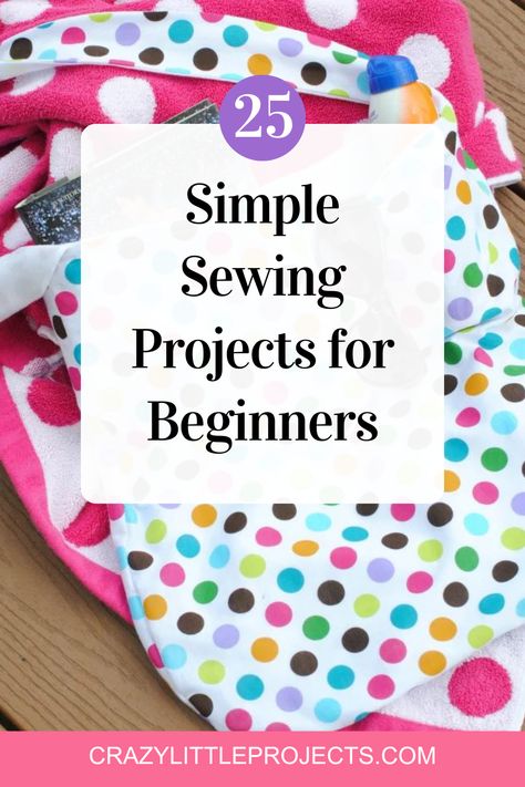 Need an easy project to help you learn to sew? These projects are perfect for new sewers. Try one today. Easy Sewing Machine Cover, How To Sew For Beginners Step By Step, Easy Quick Sewing Projects Simple, Joann Fabrics Projects Diy, Learn To Sew Projects, Sewing Ideas With Scraps, Fun Things To Sew Free Patterns, Beginner Sewer Projects, Easy Sewing Crafts For Kids