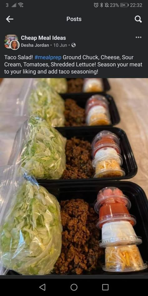 Husband Lunch, Meal Prep Snacks, Lunch Prep, Healthy Lunch Meal Prep, Easy Healthy Meal, Work Lunches, Work Meals, Cheap Meal, Easy Healthy Meal Prep