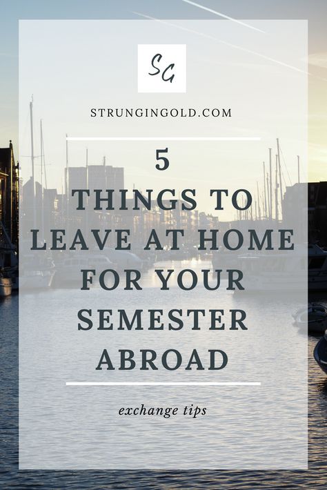 Semester Abroad, Hair Straightener And Curler, College Application, Thank Me Later, The Way Home, University Student, 5 Things, Study Abroad, Budget Travel