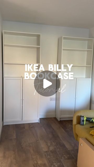 Bin Primer, Ikea Billy Hack, 2x4 Lumber, Bookcase Hack, Billy Ikea, Ikea Built In, Billy Bookcases, Billy Bookcase Hack, Ikea Billy Bookcase Hack