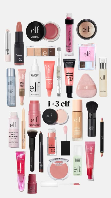 i love elf makeup Makeup Organizer Ideas, Elf Products, Preppy Makeup, Makeup Order, Organizer Ideas, Great Skin, Makeup Supplies, Makeup Help, Flawless Makeup Application