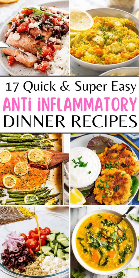 17 Easy Anti Inflammatory Dinner Recipes – Keto Millenial Low Inflammation Diet, Inflammatory Meals, Inflammation Diet Recipes, Anti Inflammation Recipes, Autoimmune Diet, Inflammation Diet, Hearty Chicken, Inflammatory Foods, Mediterranean Diet Recipes