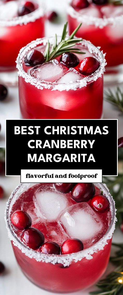 Image for Best Christmas Cranberry Margarita White Christmas Cranberry Margarita, Cute Christmas Alcholic Drinks, Margarita Christmas Drink, Cranberry Christmas Margarita, Holiday Drinks With Cranberries, Xmas Margarita Recipes, Christmas Drink With Cranberries, Holiday Christmas Drinks Alcohol, Christmas Eve Drink Ideas