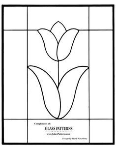 Beginner Stained Glass Patterns Printable | Stained Glass Patterns for FREE ★… Free Mosaic Patterns, Stained Glass Studio, Vase Transparent, Stained Glass Quilt, Stained Glass Patterns Free, Stained Glass Window Panel, زجاج ملون, Louis Comfort Tiffany, Stained Glass Flowers