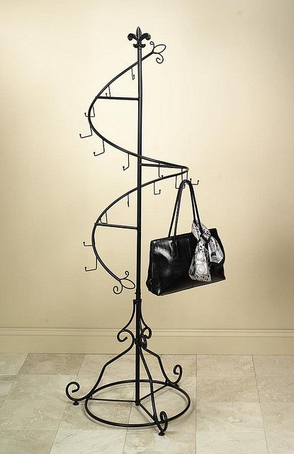 Purse rack... a must have for organization Purse Rack, Stand Hanger, Bag Rack, Metal Display, Metal Rack, Bag Display, Hanger Rack, Coat Hanger, Vintage Coat