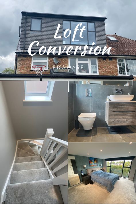 Loft Conversion Interior Design, Dorma Loft Conversion Exterior, Loft Conversion Flooring, Dorma Loft Conversion Attic Rooms, Loft Room Bathroom Ideas, Loft Extension Ideas Master Bedrooms, Loft With Dormer, Loft Roof Design, Loft Conversion Semi Detached House