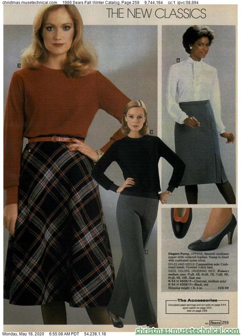 1980 Sears Fall Winter Catalog, Page 259 - Christmas Catalogs & Holiday Wishbooks 1980s College Fashion, 1980 Fashion Women, 1980 Outfit, 1980 Clothes, 1980s Outfits, 80s Womens Fashion, 80s Fashion Outfits, 1980s Fashion Women, 1980s Christmas