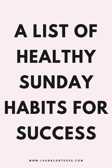 Make the most of your Sunday with this comprehensive Sunday checklist. Discover productive things to do on Sunday that set you up for a successful week. Build a strong productive habits routine and create a solid Sunday planning strategy. Incorporate Sunday self care into your day and develop healthy Sunday habits for success. Learn how to be more organized with a Sunday reset routine and adopt the habits of successful people. Find creative Sunday ideas to keep things fresh and motivating. Sunday To Do List Ideas, Weekly Reset Checklist, New Habits To Start, Sunday Checklist, Sunday Reset Routine, Productive Sunday, Micro Habits, Sunday Habits, Tiny Habits