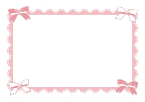 Aesthetic Background Slide, Cute Pink Border Design, Google Slide Background Aesthetic Pink, Coquette Ppt Template, Pink Frame Aesthetic, Pink Border Aesthetic, Pink Png Background, Coquette Border Design, Aesthetic Borders Frame