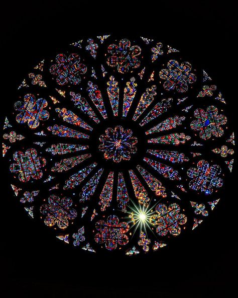 Gothic Stained Glass Windows, Rose Stained Glass Window, Glorious Masquerade, Cathedral Rose Window, Stained Glass Cathedral, Stained Glass Gothic, Rainbow Aesthetics, Filler Art, Window Tattoo