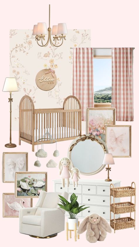 Chinoiserie Nursery, Parisian Nursery, Bow Nursery, Beatrix Potter Nursery, Baby Nursery Inspiration, Big Girl Bedrooms, Baby Room Themes, Baby Room Lighting