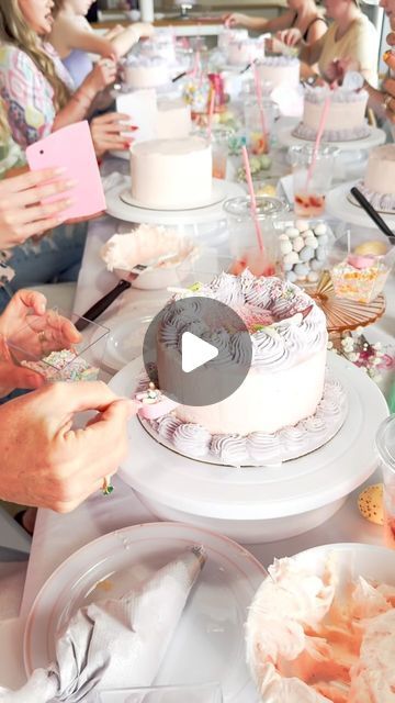 Cake Workshop, Spring Baking, Sunday Kind Of Love, S Cake, Cake Classes, Spring Cake, Treasure Coast, Cake Decorating Videos, Butterfly Cakes