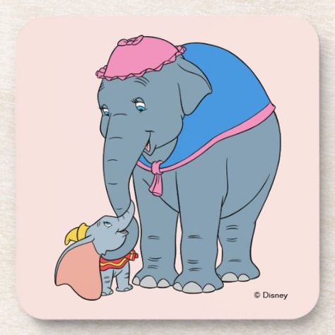 $34.65 | Dumbo and his Mother #disney, dumbo, disney's dumbo, classic dumbo, cartoon elephant, circus, baby gift, baby shower, baby elephant, mom and baby Dumbo Cartoon, Elephant Circus, Disney Princess Artwork, Disney Baby Shower, Cartoon Elephant, Circus Baby, Baby Drawing, Paper Coaster, Square Paper