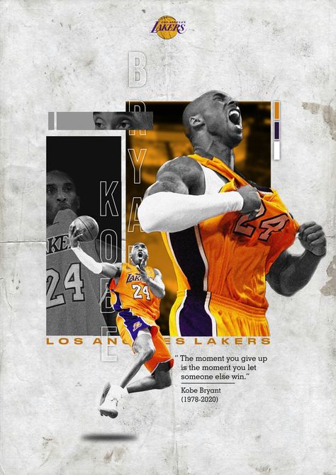 Kobe Bryant Poster Art, Kobe Bryant Graphic Design, Vball Posters, Kobe Bryant Collage, Graphic Design Basketball, Poster Basket, Basketball Poster Ideas, Basketball Poster Design, Nba Legends Art