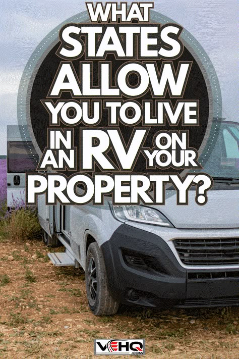 Rv Living On Property, Live In Rv On Property, Rv Property Ideas, Destination Rv Living, Living In Rv While Building A House, Rv Travel Tips, Rv Living On Your Own Land, Rv Living On Land, Living Off Grid In A Camper