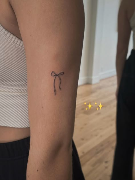 Ephemeral Tattoo, Small Girly Tattoos, Ribbon Tattoos, Bow Tattoo, Petite Tattoos, Discreet Tattoos, Dainty Tattoos, Girly Tattoos, Subtle Tattoos