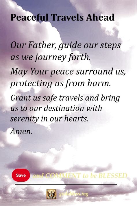 Peaceful Travels Ahead Prayers For Safe Travels, Safe Trip Prayer, Prayers For Safe Travel And Protection, Traveling Mercies Prayer, Prayer For Safe Travel, Safe Journey Prayer, Safe Travels Prayer, Biblical Quotes Inspirational, Sending Prayers