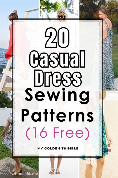 Top 20 Easy Summer Dress Sewing Patterns for Women Patterns For Summer Dresses, Plus Size Dress Patterns For Women Free, Skater Dress Sewing Pattern Free, Free House Dress Pattern, Simple Party Dress Pattern, Bed Sheet Dress Pattern, Diy Dresses For Women Simple, Free Pdf Dress Patterns For Women, Beginners Dress Pattern