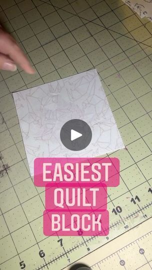 Quilt Patterns Easy Squares, Quilt Block Patterns Easy, Modern Quilting Tutorials, Easy Quilt Tutorials, Easy Quilting Techniques, Quilt Tutorial Video, Patchwork Quilting Designs, Quilt Blocks Easy, Big Block Quilts