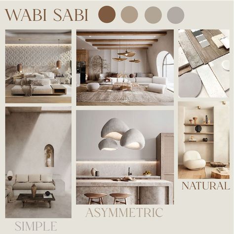 Wabi Sabi Moodobard Wabi Sabi Bedroom Design, Wabi Sabi Bedroom, Wabi Sabi House, Wabi Sabi Living Room, Wabi Sabi Living, Wabi Sabi Interior Design, Wabi Sabi Home Decor, Wabi Sabi Design, Japandi Interior Design