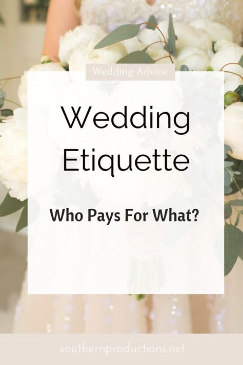 Wedding Etiquette Who Pays for What When it Comes to a Wedding? Gifts Pictures, Wedding Who Pays, Wedding Musicians, Mississippi Wedding, Weddings Gifts, Event Planning Tips, Wedding Expenses, Wedding Etiquette, Planning Checklist