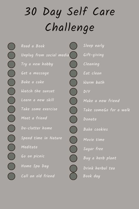 Hastag Instagram, 30 Day Self Care Challenge, 30 Day Self Care, Self Care Worksheets, 30 Days Challenge, 30 Day Challenges, Self Care Challenge, Journal Inspiration Writing, Practicing Self Love