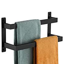 Check this out! Bathroom Towel Hanging Ideas, Bathroom Towel Hanging, Towel Hanging Ideas, Hanging Towel Rack, Shelves Rack, Bathrooms Modern, Wall Towel Racks, Bath Towel Holder, Bath Towel Racks