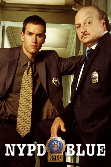 1993, NYPD Blue is an American police procedural drama television series set in New York City, exploring the struggles of the fictional 15th Precinct detective squad in Manhattan. Each episode typically intertwines several plots involving an ensemble cast. * 30840/JT American Police, 2000 Cartoons, Nypd Blue, Ensemble Cast, All Movies, Cartoon Tv, Detective, Manhattan, Tv Series