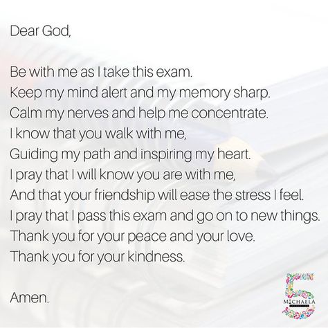 Pray For Test Taking, Prayers For Passing A Test, Prayers For Exams Student, Passing A Test Affirmation, Prayers For Good Test Results, Prayer To Pass A Test, Prayers To Pass An Exam, Pray For Exam, Prayers Before Exams