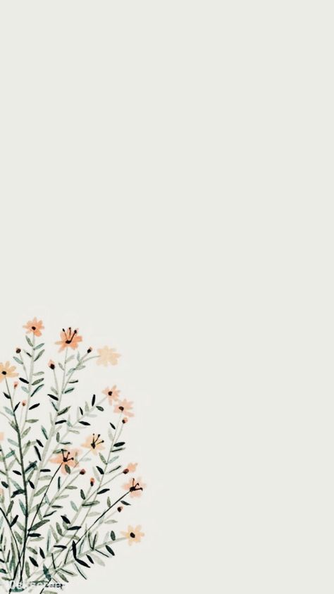 Aesthetic Flowers Simple Wallpapers Iphone Wallpaper Vsco, Simple Iphone Wallpaper, Iphone Wallpaper Pattern, Wallpaper Pastel, 수채화 그림, Cute Simple Wallpapers, Iphone Backgrounds, Backgrounds Phone Wallpapers, Phone Wallpaper Images