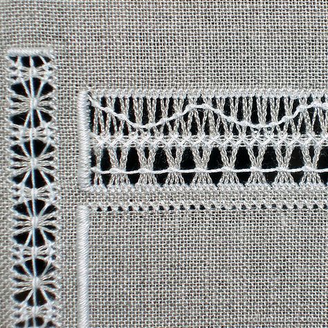 Revisiting Drawn Thread Embroidery! – NeedlenThread.com Drawn Thread Work Embroidery, Drawn Thread Embroidery, Embroidery School, Historical Sewing, Drawn Thread, Hardanger Embroidery, Thread Embroidery, Hand Embroidery Design, Vintage Embroidery