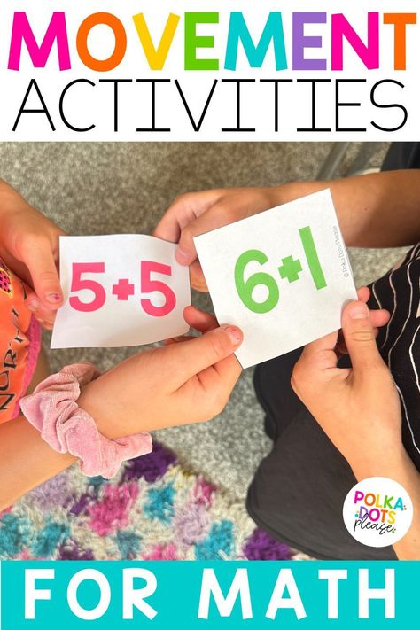 Adding Games First Grade, Kindergarten Math Games Whole Group, Back And Forth Math Game, Math Fluency Kindergarten, Academic Games For Elementary, Second Grade Fun Activities, Engaging Math Activities, Fine Motor Activities For First Grade, Math Movement Games