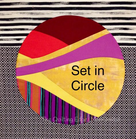 The Quilting Edge: Still Quilting Updated from Jan 27, 2019 Circle Quilt Patterns, Improv Quilting, Quilt Modernen, Circle Quilts, House Quilts, Cat Quilt, Contemporary Quilts, Quilting Techniques, Scrappy Quilts