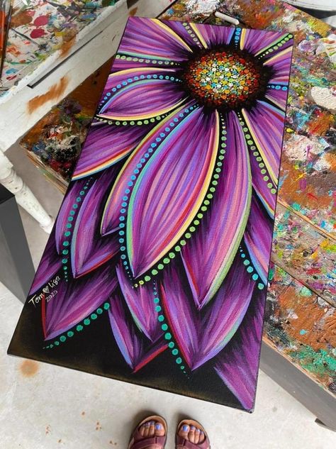 Pin by Pam Schwigen on Cookie Decorating - Artesia | Dot art painting, Flower art painting, Diy art painting Soyut Sanat Tabloları, Easy Art, Simple Acrylic Paintings, Dot Art Painting, Diy Canvas Art Painting, Flower Art Painting, Painting Art Projects, Diy Art Painting, Diy Canvas Art