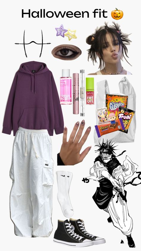 I am gonna be choso 🤯🤗 #choso #jjk #halloweencostume #halloween #halloweencostumeinspo #fits #jjkoutfit #fyp #viral #anime #animeoutfit Jjk Costume, Baby Sukuna, Skater Style Outfits, Choso Cosplay, Easy Anime Cosplay, Quick Halloween Costumes, Quick Costumes, Halloween Fits, Easy Cosplay