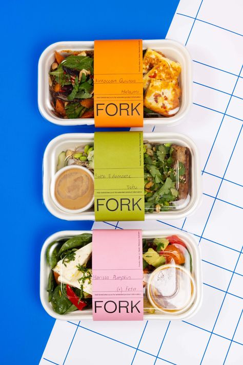 Meal Delivery Packaging, Catering Packaging, Food Delivery Packaging, Healthy Food Branding, Salad Packaging, Frozen Food Packaging, Takeaway Packaging, Food Business Ideas, Food Box Packaging