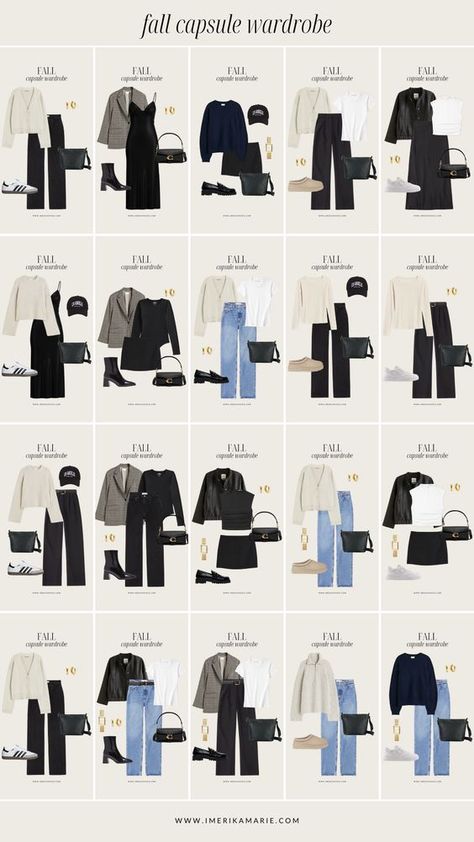 Chic Capsule Wardrobe, Minimalist Wardrobe Capsule, Capsule Wardrobe Casual, Capsule Wardrobe Women, Underneath Hair, Capsule Wardrobe Outfits, Fashion Capsule Wardrobe, Everyday Fashion Outfits, Capsule Outfits