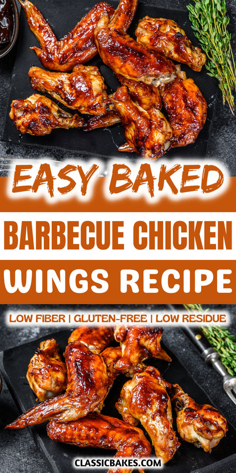 Enjoy summer flavors with oven-baked barbecue chicken wings, bursting with juicy, tender, and sticky wings coated in homemade barbecue sauce, perfect for those without a grill. Oven Baked Barbecue Chicken Wings, Oven Bbq Chicken Wings, Barbecued Chicken Wings, Best Oven Baked Chicken Wings, Barbecue Chicken Wings In Oven, Oven Baked Bbq Chicken Wings, Bbq Chicken Wings In The Oven, Bbq Wings In Oven, Oven Baked Barbeque Chicken