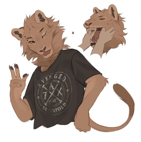 Lion Anthro Art, Owl Anthro Character Design, Lion Fursona Art, Anthro Character Art, Werewolf Fursona, Lion Oc Art, Cat Fursona Art, Anthro Fursona, Lion Fursona