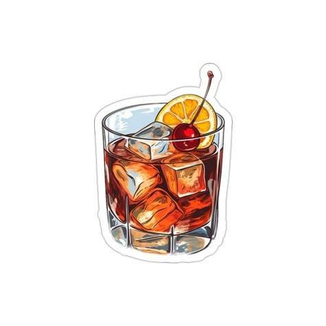 Excited to share the latest addition to my #etsy shop: Old Fashioned Cocktail Sticker - Compact Vinyl Decal for Laptop, Tablet, Hydroflask - Perfect for Whiskey, Bourbon, Scotch Lovers https://etsy.me/3NsYN22 #cocktailsticker #funsticker #alcoholsticker #adultstickers Alcoholic Drinks Stickers, Cute Stickers For Laptop, Whiskey Sticker, Alcohol Stickers, Whiskey Aesthetic, Scrapbook Journal Stickers, Drinks Stickers, Bar Stickers, Laptop Stickers Aesthetic