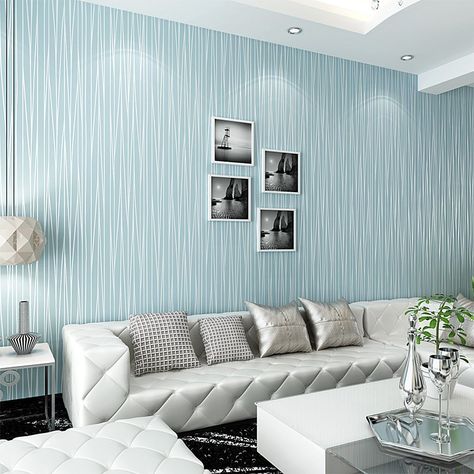 45 Gorgeous Wallpaper Designs for Home — RenoGuide - Australian Renovation Ideas and Inspiration Room Wallpaper Designs, Floor To Ceiling Bookshelves, Wall Painting Living Room, Background Home, Room Wall Colors, Wall Texture Design, Wall Colour, Living Room Photos, Best Living Room