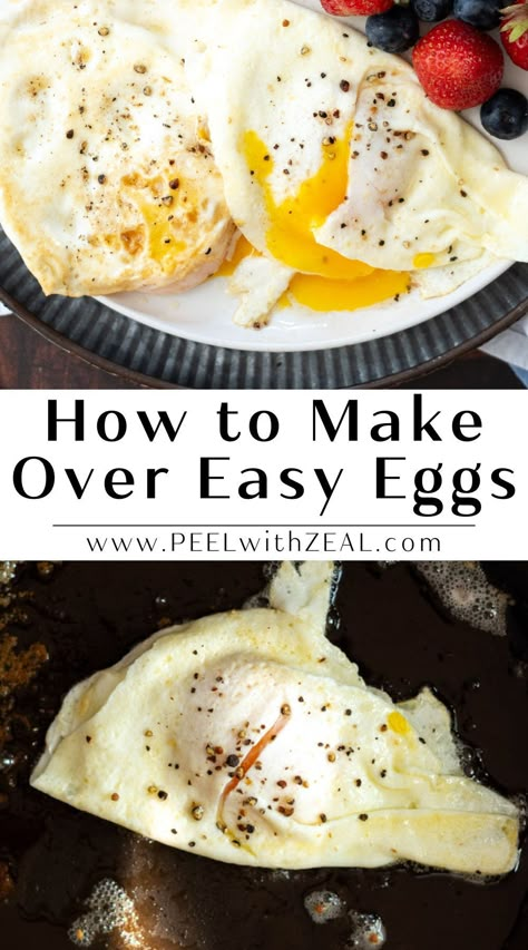 Whether you call them over easy eggs or eggs over easy, let me enlighten you on the art of making the best-fried egg over easy. It's a delicate dance between perfectly firm egg whites and a luscious, creamy yolk Egg Over Easy, Eggs Over Easy, Fried Egg Recipes, Microwave Mug Recipes, Egg Recipes For Dinner, Macaroni Soup, Gluten Free Breakfast Recipes, Egg Mcmuffin, Over Easy Eggs