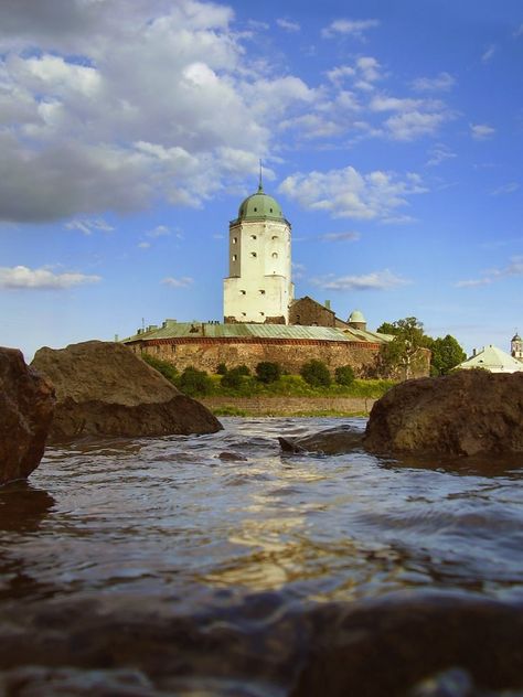 . Medieval Fortress, Viborg, Landscape Photos, Monument Valley, Finland, Russia, Castle, Log In, Log