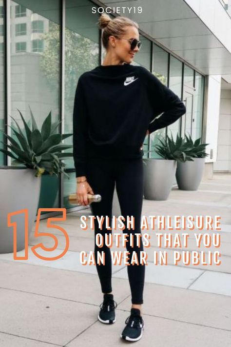 Mom Athleisure Style Winter, Athleisure Fall Outfits, Cute Sports Mom Outfits, Sports Leggings Outfit Casual, Women’s Athleisure Outfits, Athleisure Outfits 2023, Sport Mom Outfit, Casual Active Wear Outfits, Women Athleisure Outfits